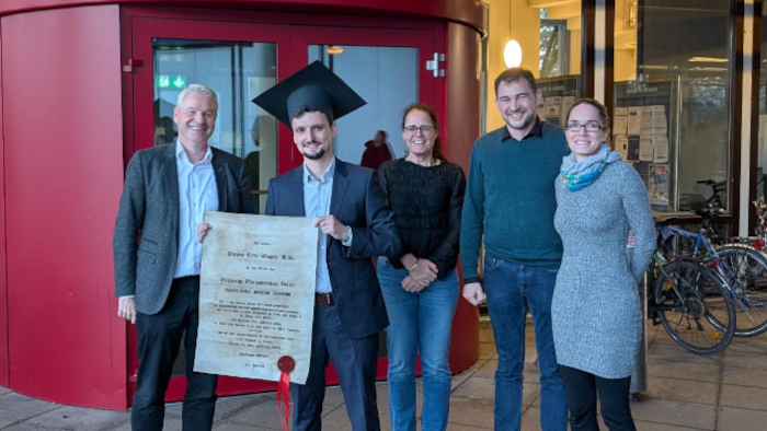 Promotion Dr. rer. nat. Royden Wagner